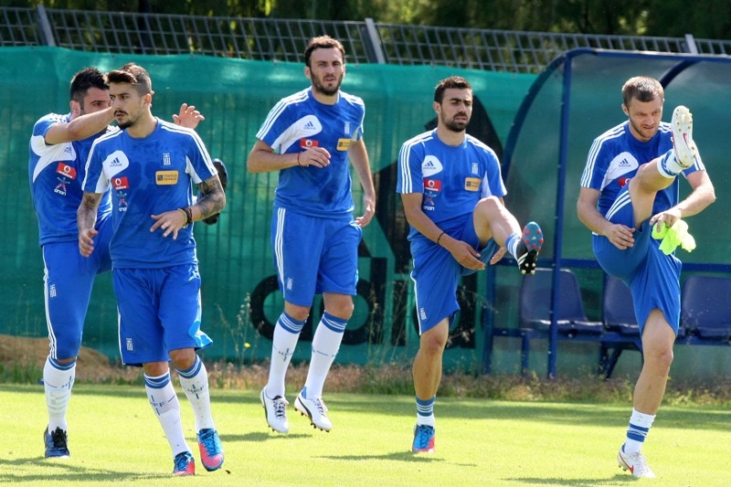 Euro 2012: Η τελευταία προπόνηση της Ελλάδας πριν την Αυστρία (photos+videos)