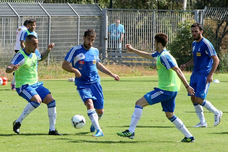 Euro 2012: Η τελευταία προπόνηση της Ελλάδας πριν την Αυστρία (photos+videos)