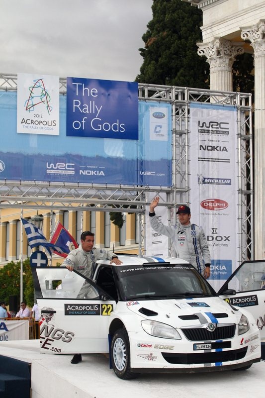 Εκκίνηση στο Ζάππειο για το Ράλι Ακρόπολις