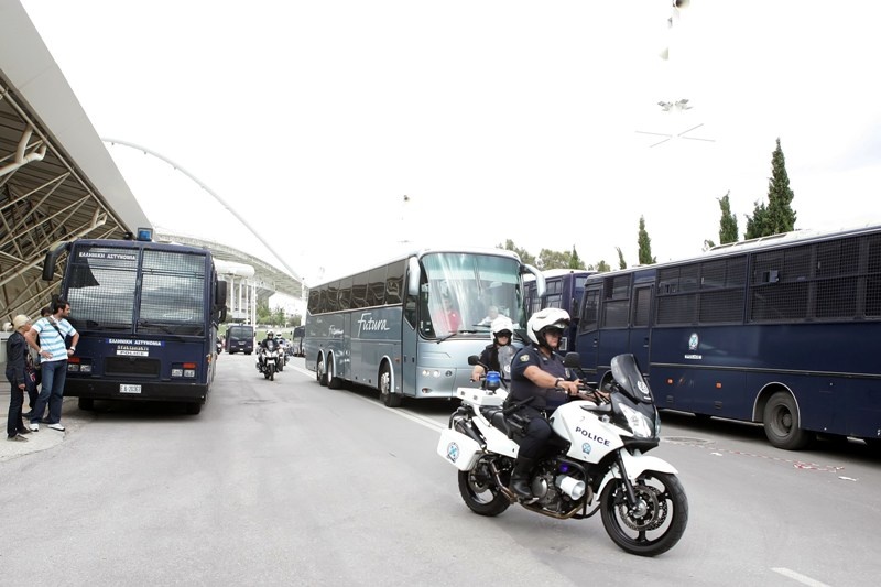 Ολυμπιακός: Χωρίς προβλήματα η αποστολή στο ΟΑΚΑ (photos)