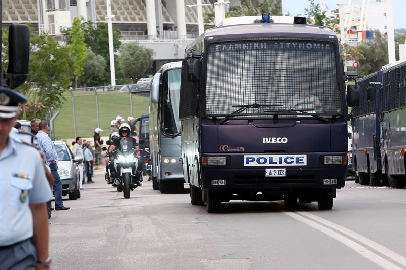 Ολυμπιακός: Χωρίς προβλήματα η αποστολή στο ΟΑΚΑ (photos)
