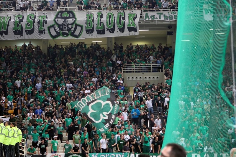 Παναθηναϊκός – Ολυμπιακός: Η «πράσινη» εξέδρα (photos)