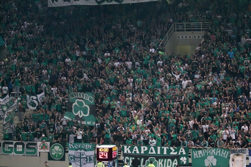 Παναθηναϊκός – Ολυμπιακός: Η «πράσινη» εξέδρα (photos)