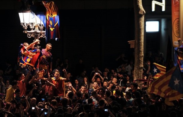 Ξενύχτησε η Βαρκελώνη για την «Μπάρτσα»! (photos)