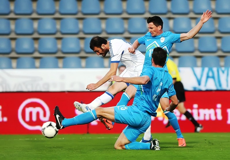Euro 2012: Πρώτο τεστ θετικό για Εθνική κόντρα σε Σλοβενία (photos+video)