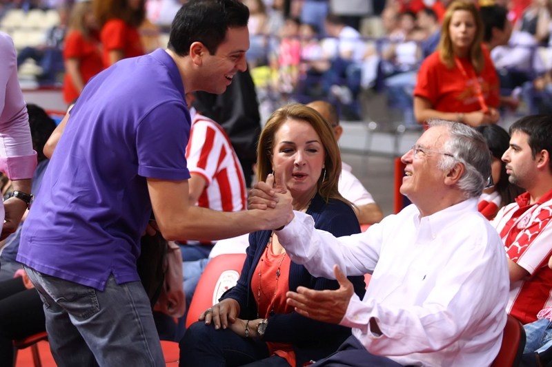 Ολυμπιακός – Παναθηναϊκός: Ο Σάββας Θεοδωρίδης στο ΣΕΦ (photos)