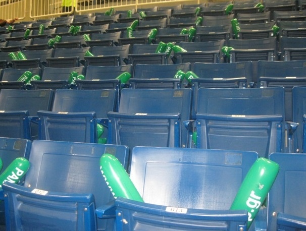 Έτοιμο το ΟΑΚΑ για τον τέταρτο τελικό (photos)