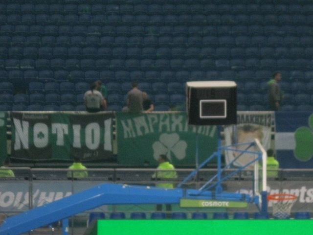 Έτοιμο το ΟΑΚΑ για τον τέταρτο τελικό (photos)