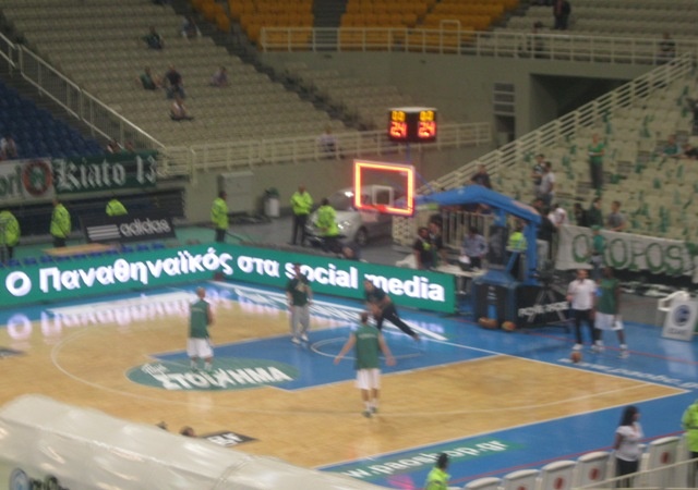 Η προθέρμανση πριν από τον τέταρτο τελικό, στο ΟΑΚΑ (photos+videos)