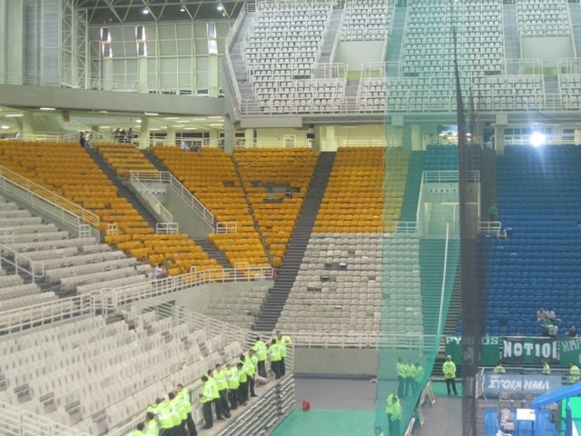 Έτοιμο το ΟΑΚΑ για τον τέταρτο τελικό (photos)