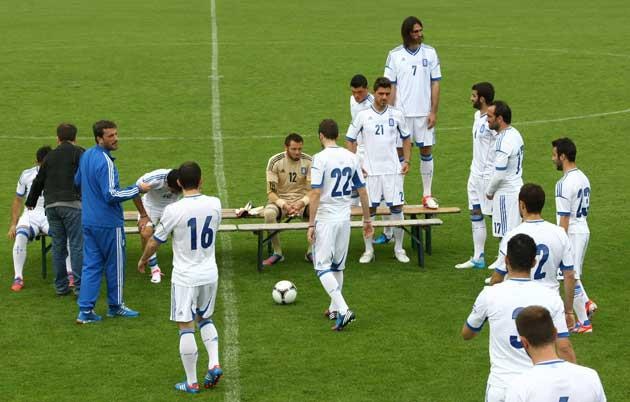 Η φωτογράφιση της Εθνικής για το Euro 2012 (photos)