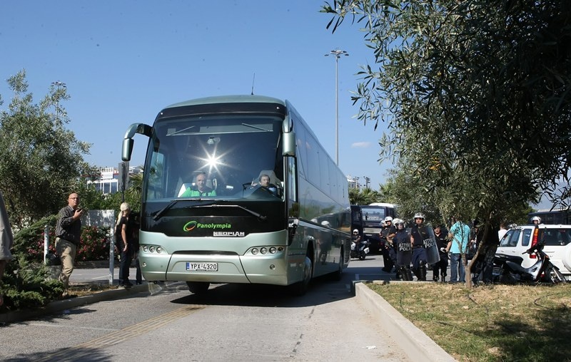 Χωρίς πρόβλημα έφτασε ο Παναθηναϊκός στο ΣΕΦ (photos)