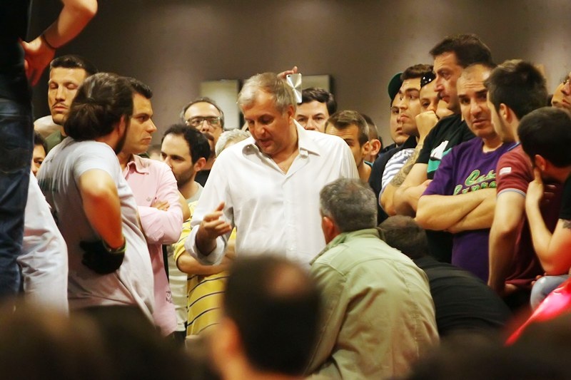 Υποδοχή στο Caravel και ομιλία Ζοτς: «Η ζωή μου όλη ο ΠΑΟ» (videos+photos)