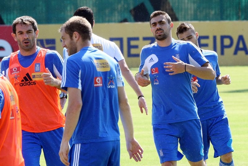 Euro 2012: Ατομικό ο Τοροσίδης, πριν την αναχώρηση για Πολωνία (photos)