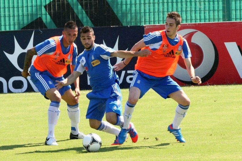 Euro 2012: Ατομικό ο Τοροσίδης, πριν την αναχώρηση για Πολωνία (photos)