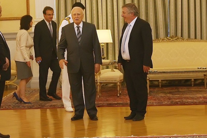 Στον Πρόεδρο της Δημοκρατίας ο Διομήδης (photos)