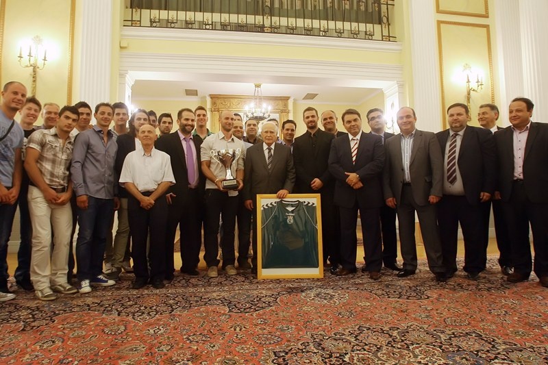 Στον Πρόεδρο της Δημοκρατίας ο Διομήδης (photos)