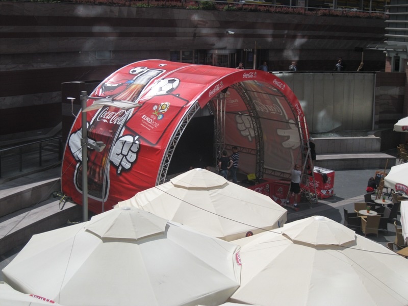 Euro 2012: «Χρώμα» EURO από τη Βαρσοβία (photos)