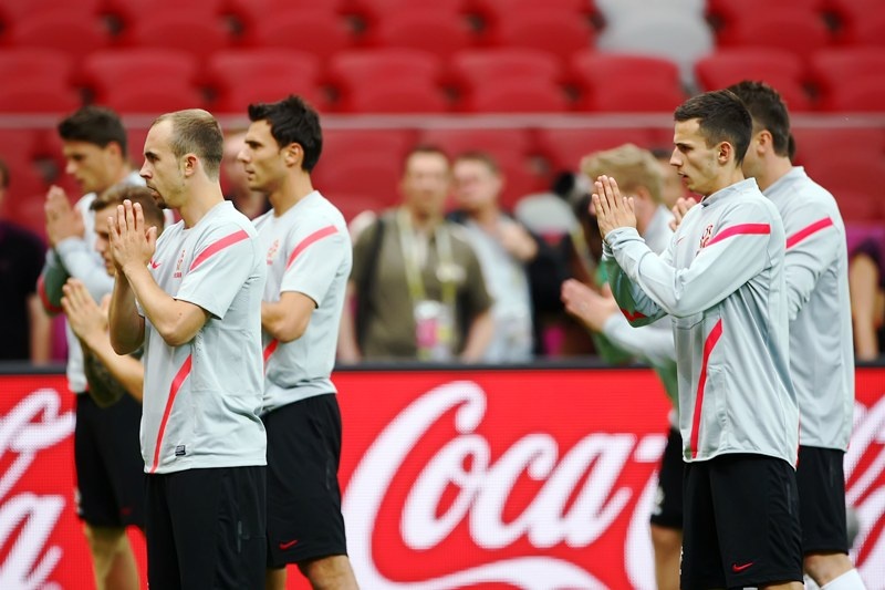 Euro 2012: Ολοκληρώθηκε η προπόνηση της Πολωνίας (photos)