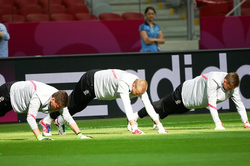 Euro 2012: Ολοκληρώθηκε η προπόνηση της Πολωνίας (photos)