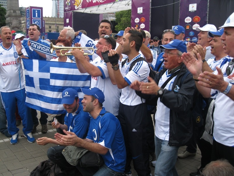 «Όλη η Βαρσοβία είναι μπλε...» (photos+videos)
