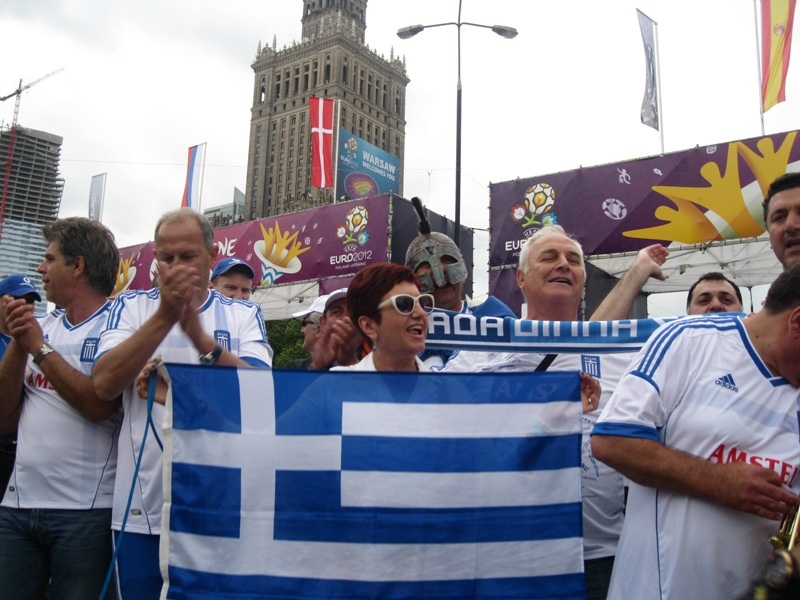 «Όλη η Βαρσοβία είναι μπλε...» (photos+videos)