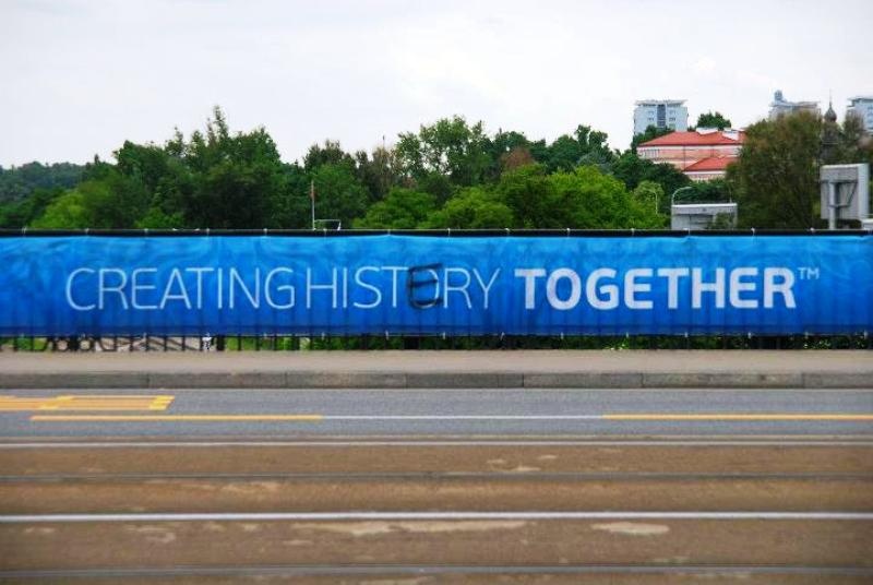 Euro 2012: Διαμαρτυρίες στην Πολωνία (photos)