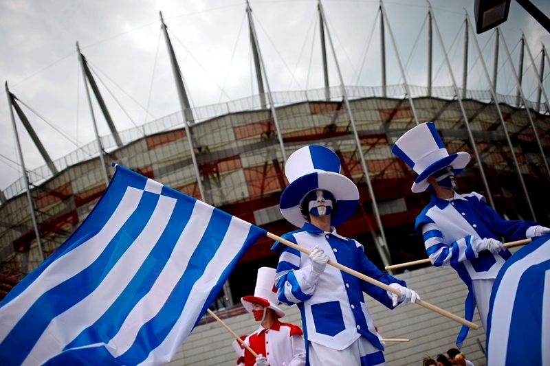 Euro 2012: Υγιές κλίμα στη Βαρσοβία (photos)