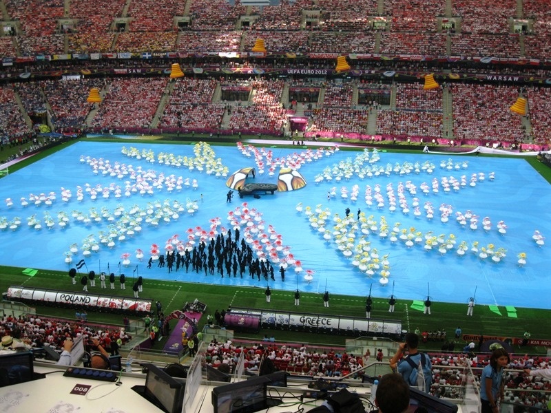 Euro 2012: Φαντασμαγορική τελετή έναρξης (photos)