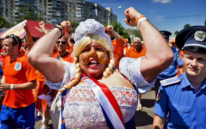 Euro 2012: «Οράνιε» λαοθάλασσα