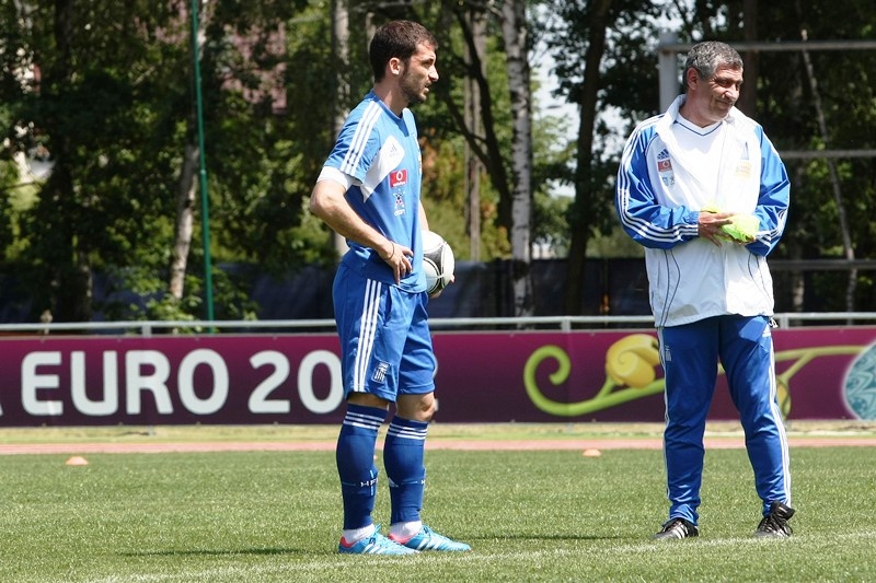 Euro 2012: Αποχώρησε ο Φωτάκης από την προπόνηση (photos+videos)