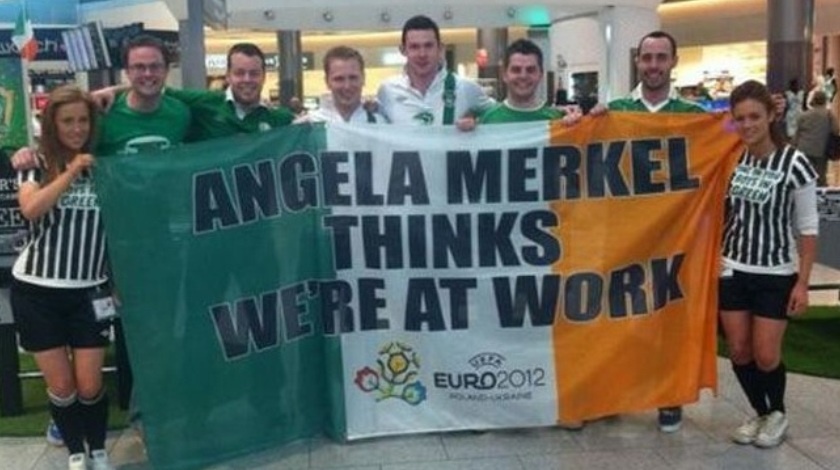 Euro 2012: Ξαναχτύπησαν με νέο… επικό πανό οι Ιρλανδοί!