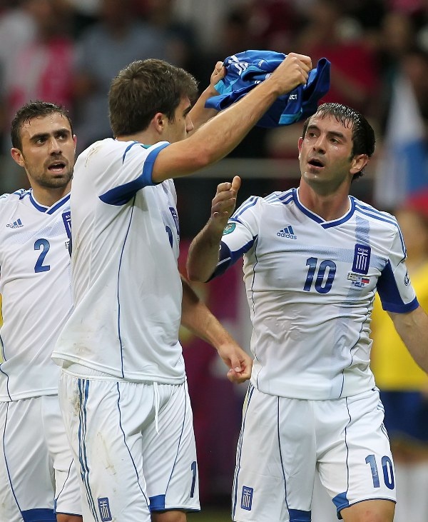 Euro 2012: Δεν ξέχασαν τον Αβραάμ, του αφιέρωσαν το γκολ! (photos)