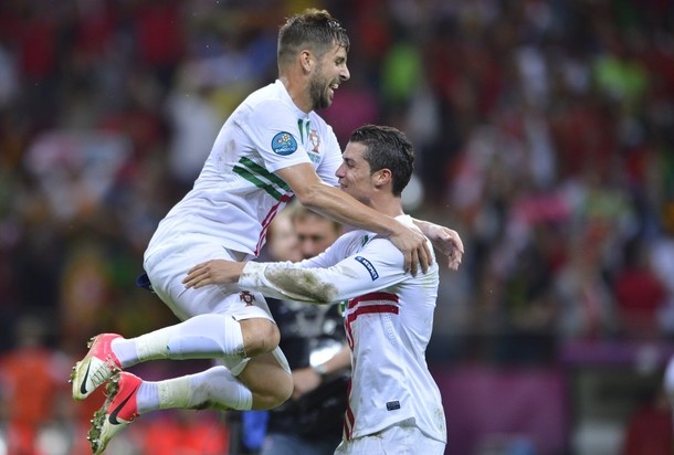 Euro 2012: Στα ημιτελικά με Ρονάλντο η Πορτογαλία (photos+video)