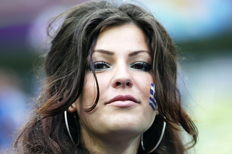 Euro 2012: Νικήτρια στις κερκίδες (photos)