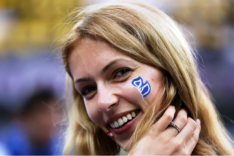 Euro 2012: Νικήτρια στις κερκίδες (photos)