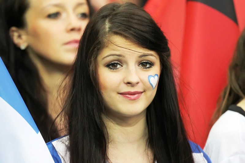 Euro 2012: Νικήτρια στις κερκίδες (photos)