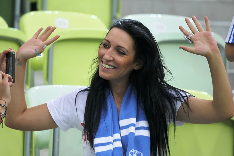 Euro 2012: Νικήτρια στις κερκίδες (photos)