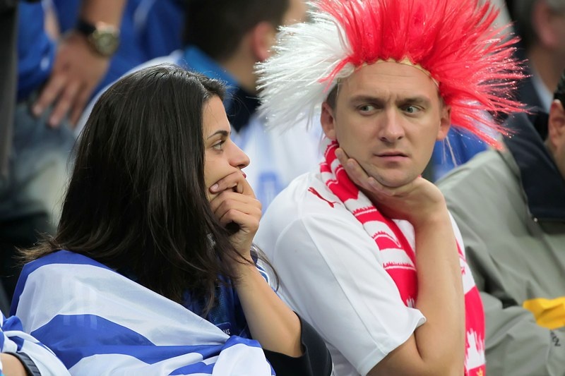 Euro 2012: Νικήτρια στις κερκίδες (photos)