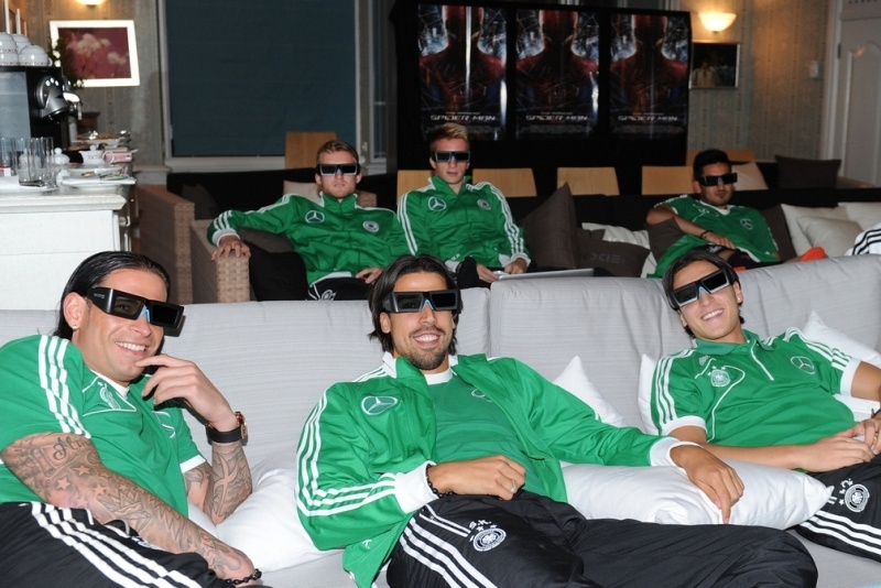 Εuro 2012: Spiderman σε... 3D και χαλάρωμα για τους Γερμανούς! (photos)