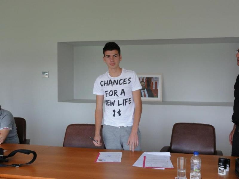 Ανακοίνωσε Χαντζάρα στον Ολυμπιακό η Αθλητική Ακαδημία Γιαννιτσών! (photos)