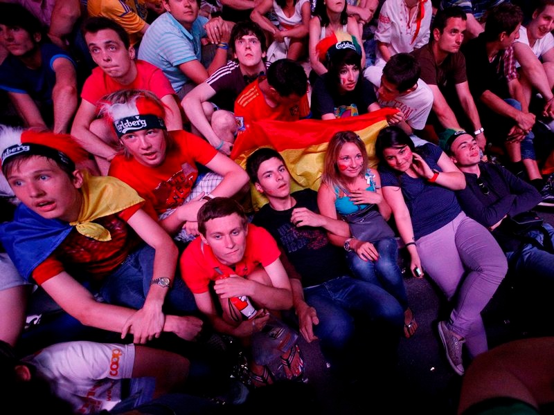 Στους δρόμους οι Ισπανοί! (videos+photos)