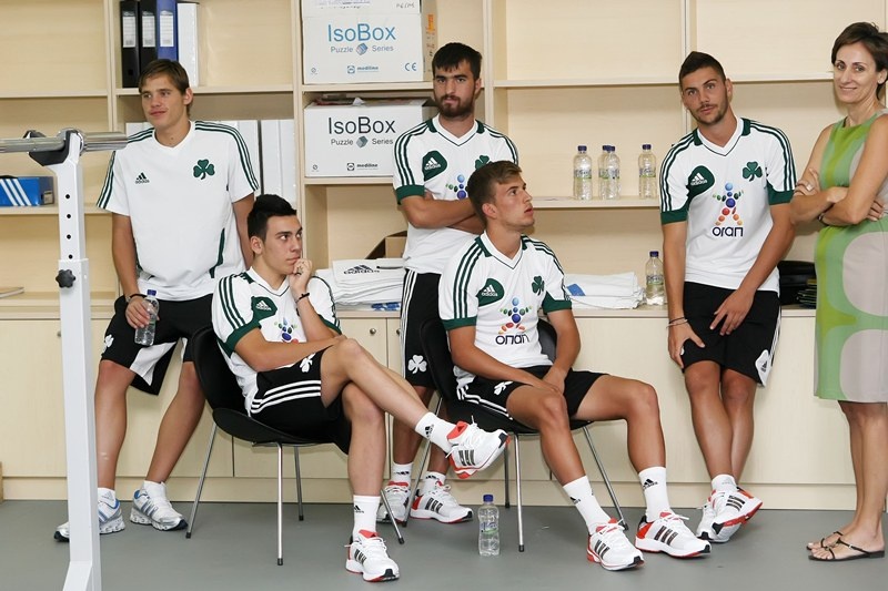 Πέρασαν από εργομετρικά οι παίκτες του Παναθηναϊκού (photos)