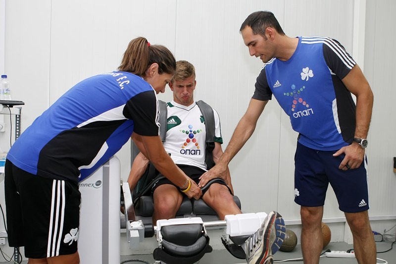 Πέρασαν από εργομετρικά οι παίκτες του Παναθηναϊκού (photos)