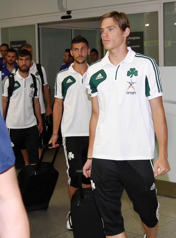 Έφτασε στην Αυστρία ο Παναθηναϊκός (photos+video)