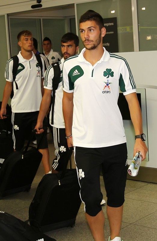 Έφτασε στην Αυστρία ο Παναθηναϊκός (photos+video)