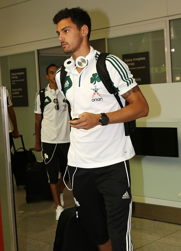 Έφτασε στην Αυστρία ο Παναθηναϊκός (photos+video)