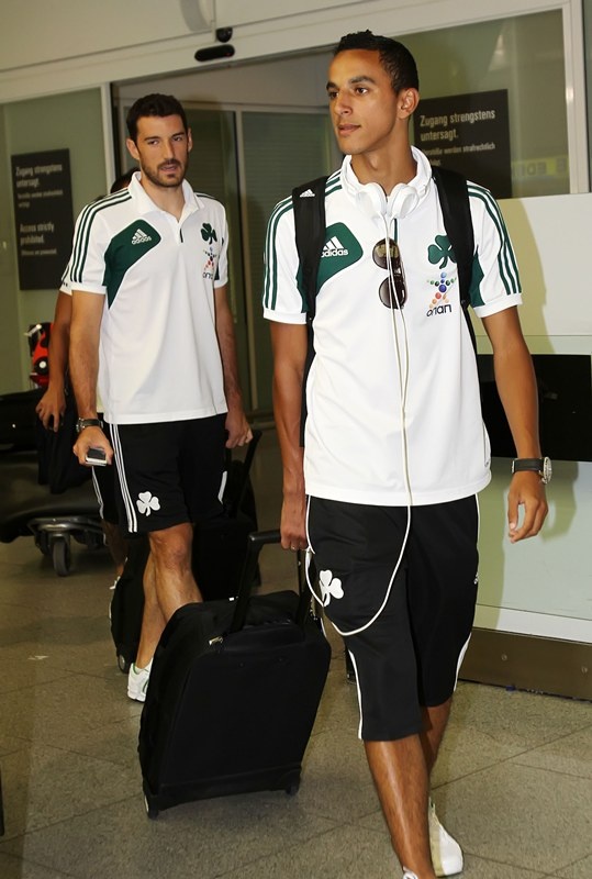 Έφτασε στην Αυστρία ο Παναθηναϊκός (photos+video)