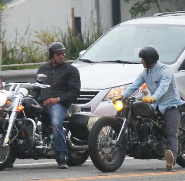 Cool rider o Μπέκαμ! (photos)