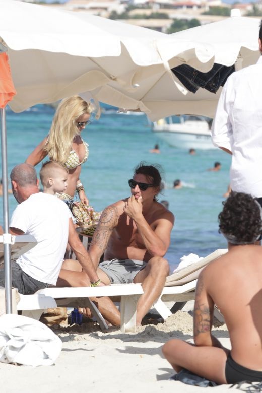 Οι διακοπές του Ιμπραΐμοβιτς (photos)